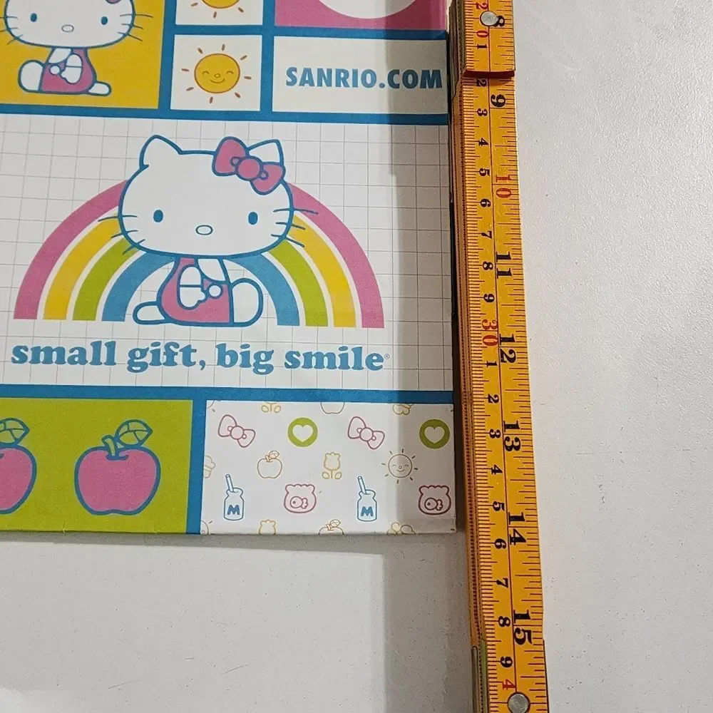 Sanrio Hello Kitty Colorful Pastel Paper Gift Bag RARE